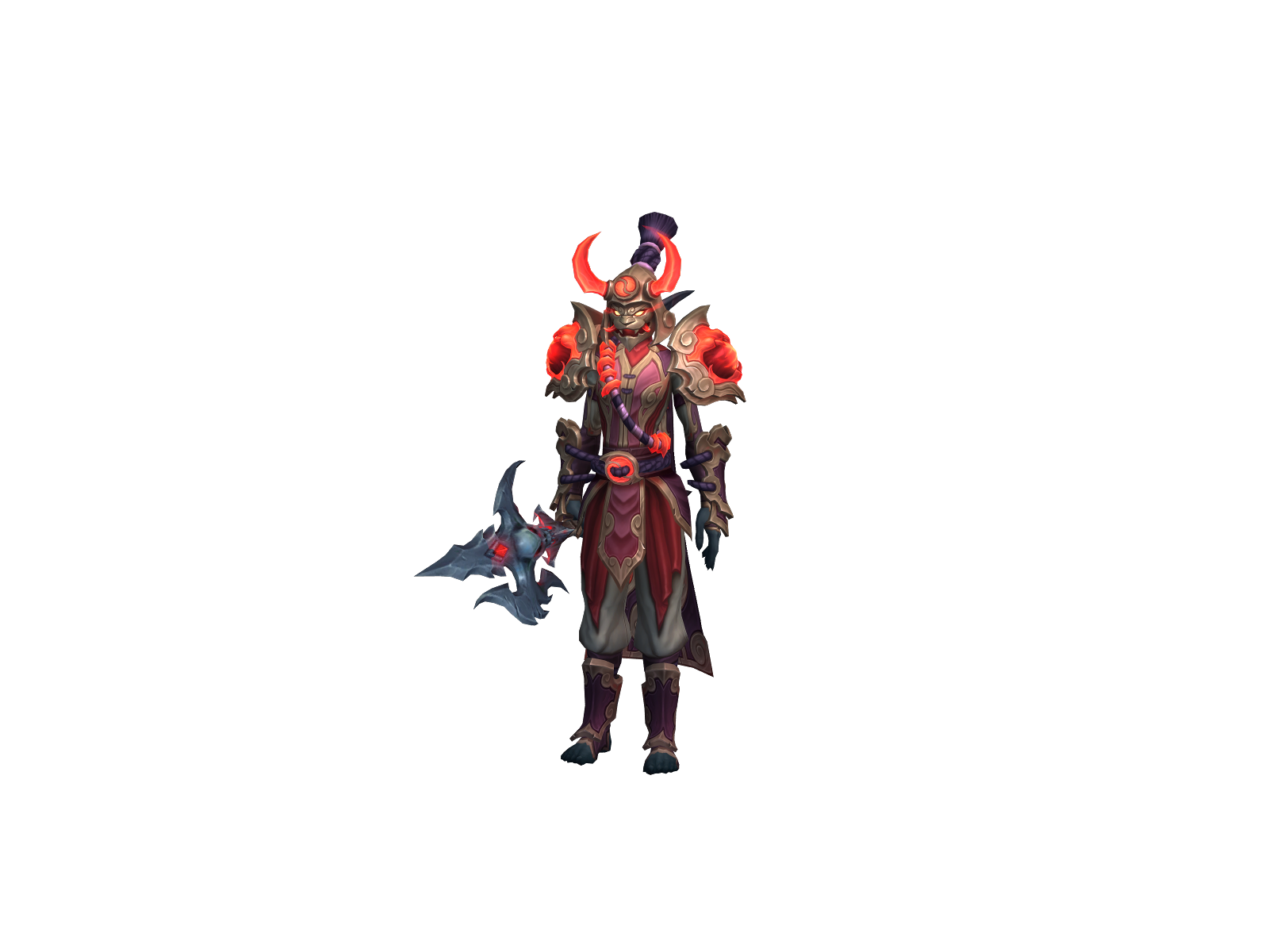 Bacon 3D character render