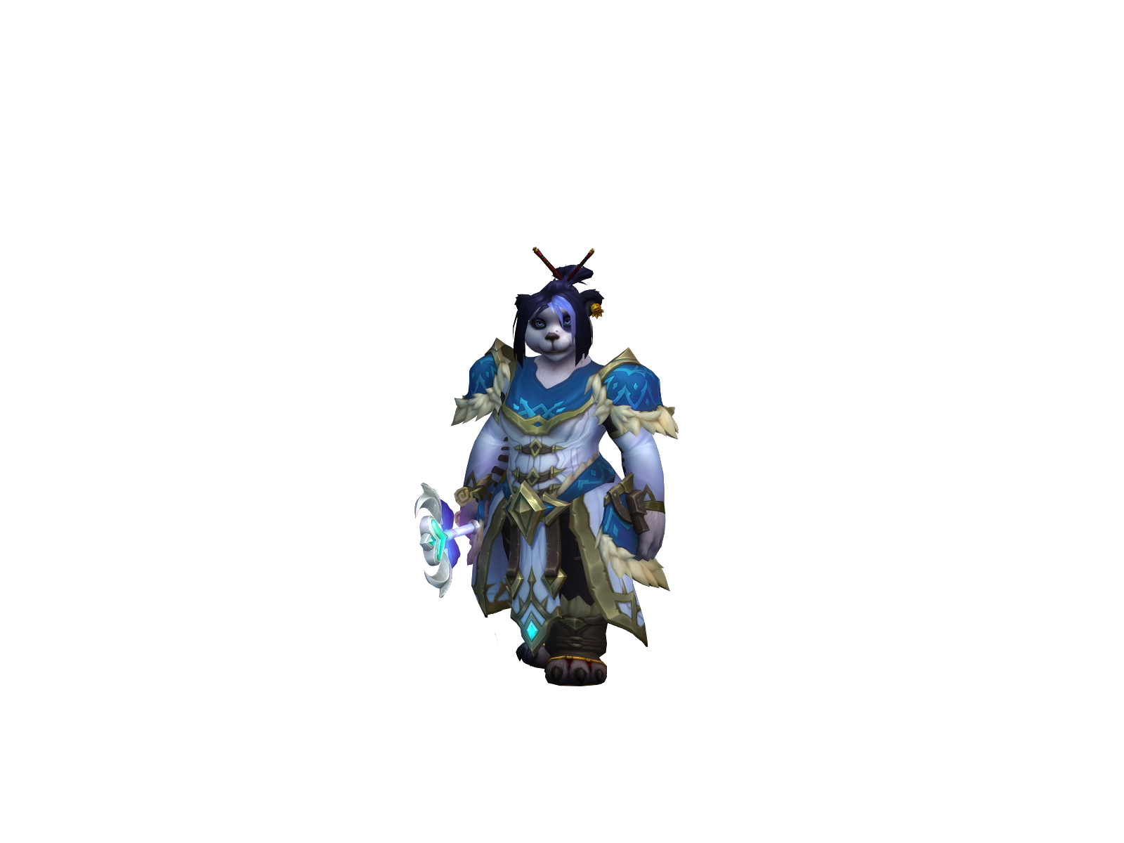 Songblossom 3D character render