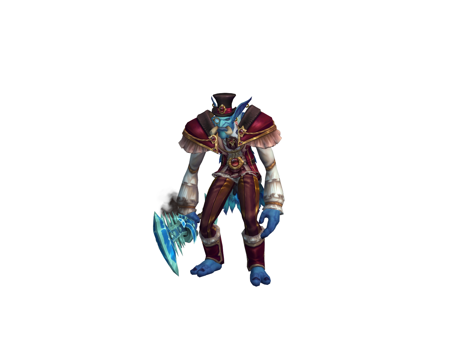 Chequera 3D character render