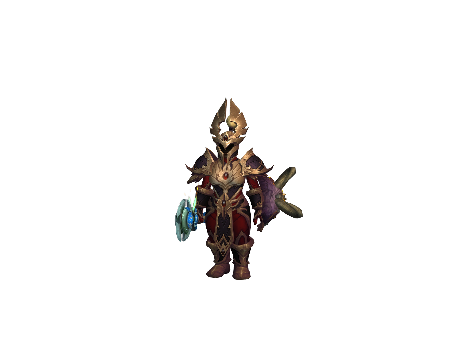 Blesséð 3D character render