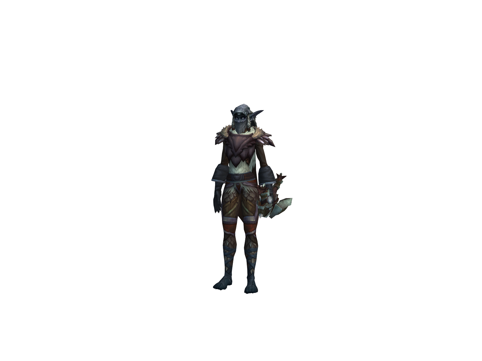 Simyra 3D character render
