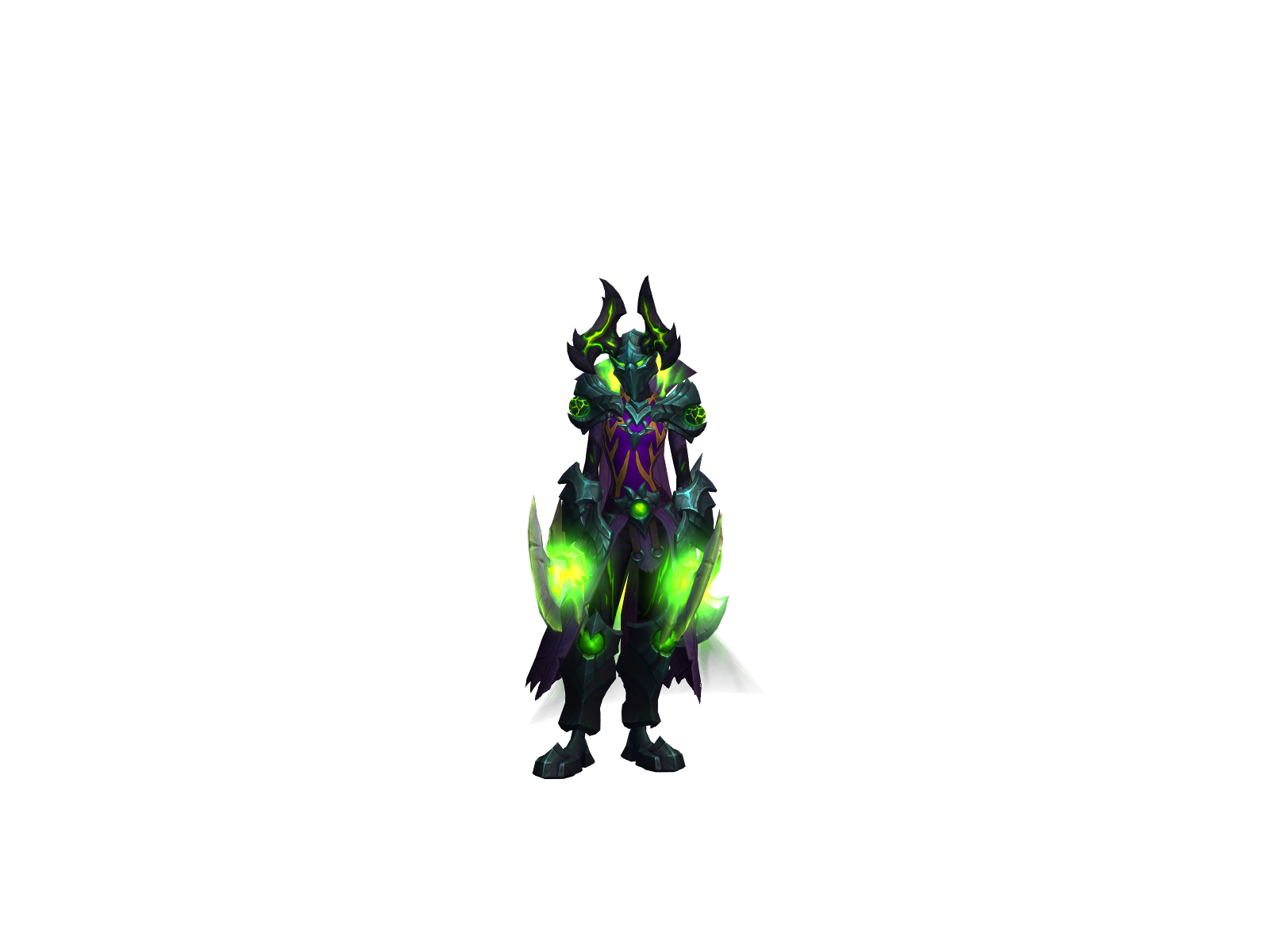Voidallian 3D character render