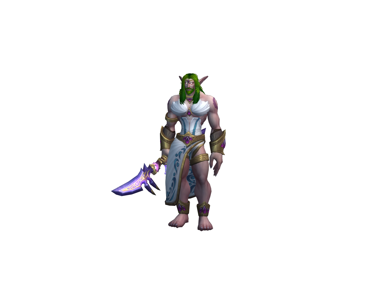 Decatd 3D character render