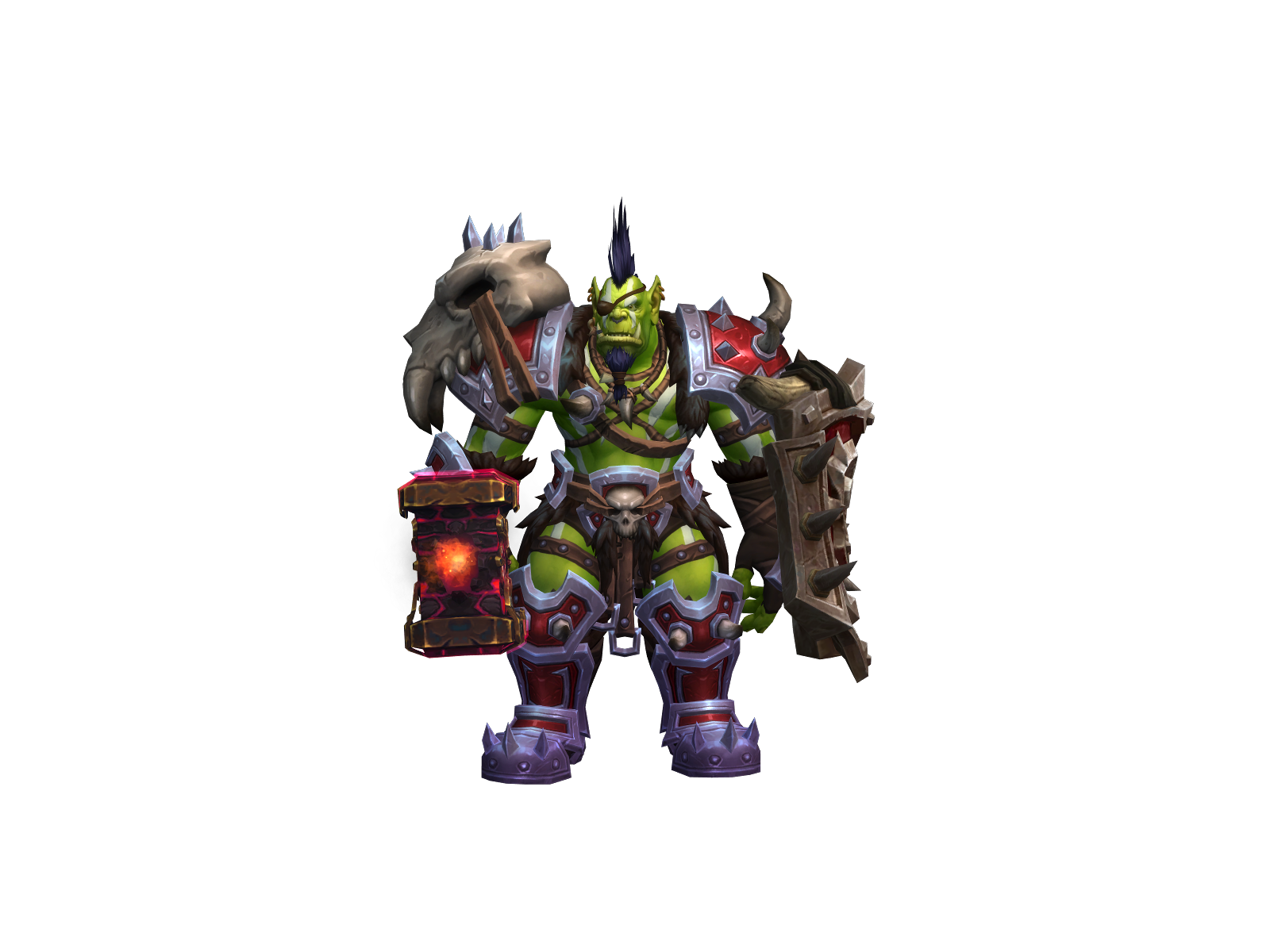 Kershack 3D character render