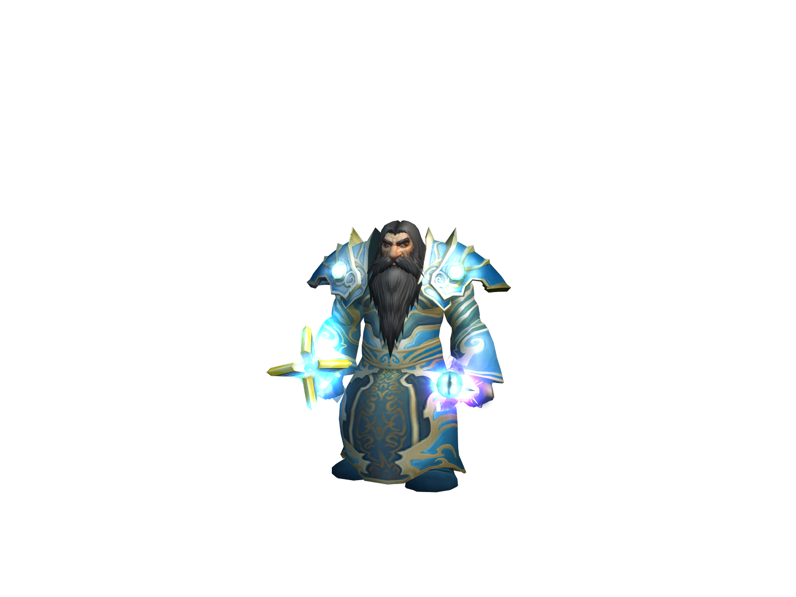 Thiron 3D character render