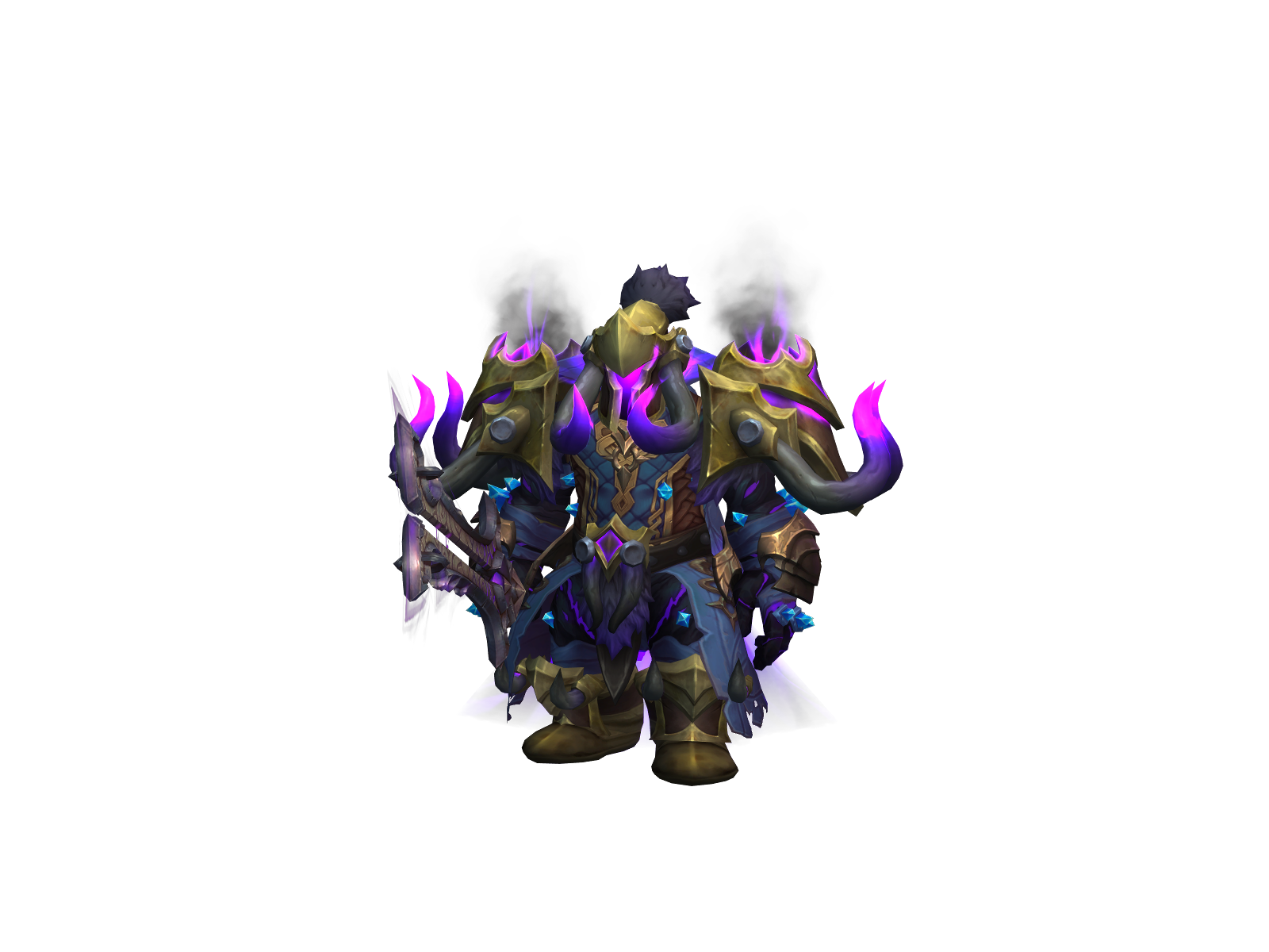 Ragnalordmon 3D character render