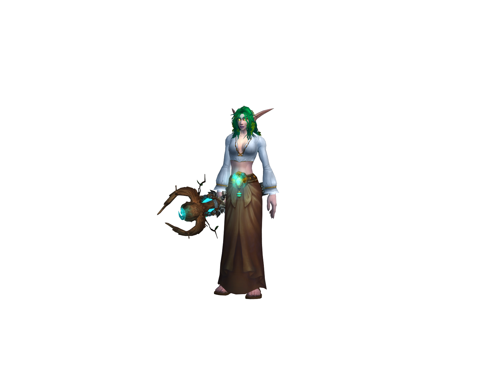 Poofimacat 3D character render