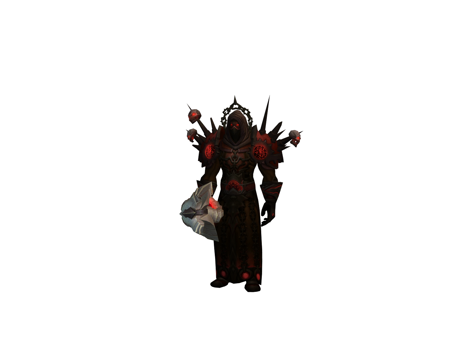 Gruniom 3D character render