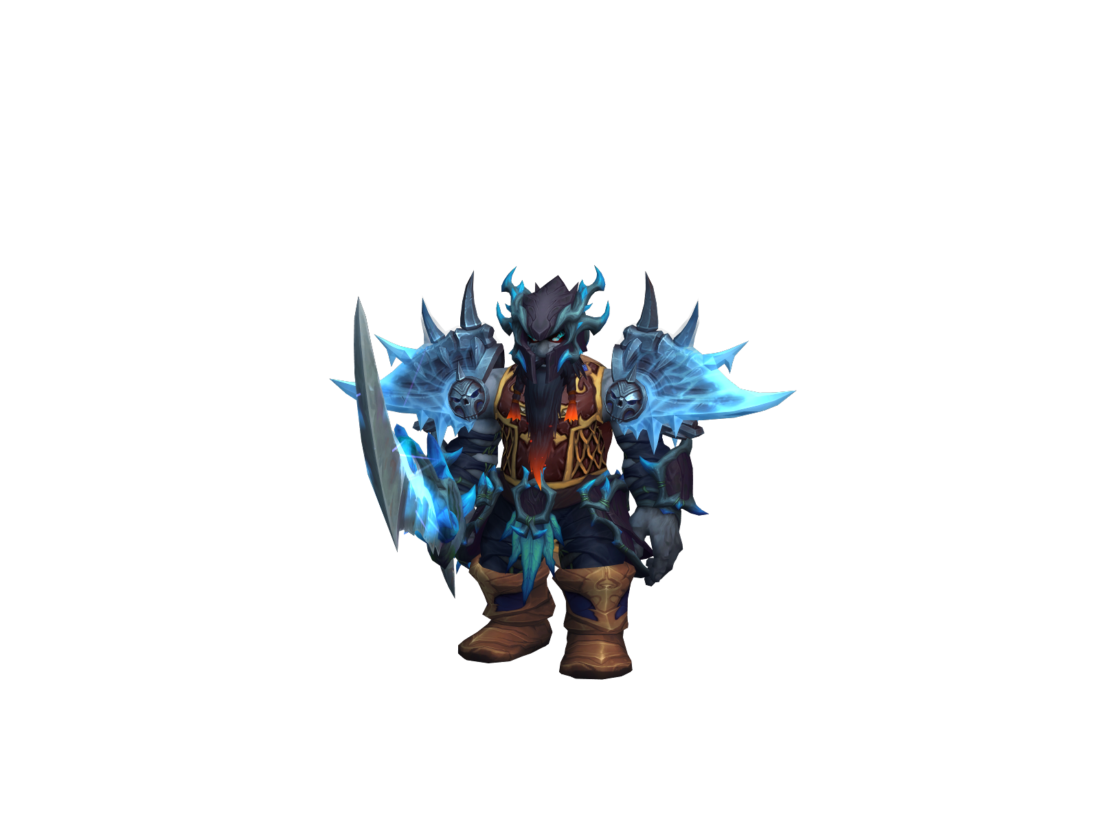 Minikakarot 3D character render