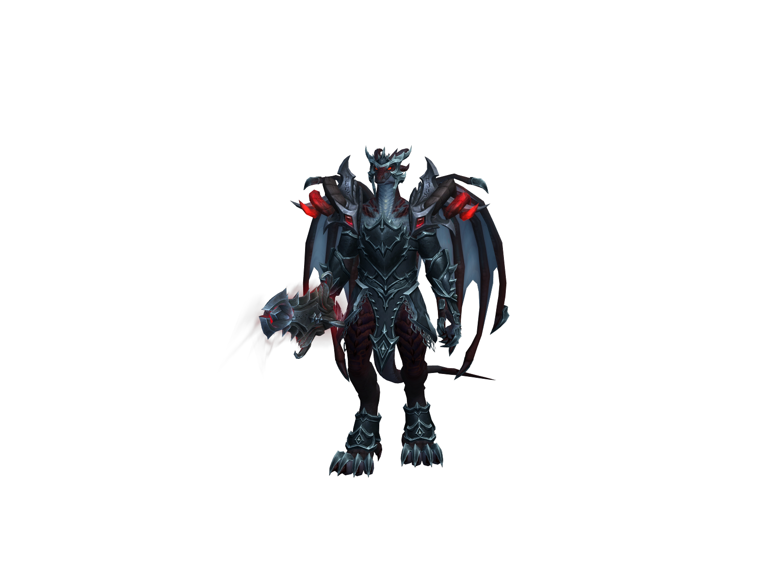 Ragizard 3D character render