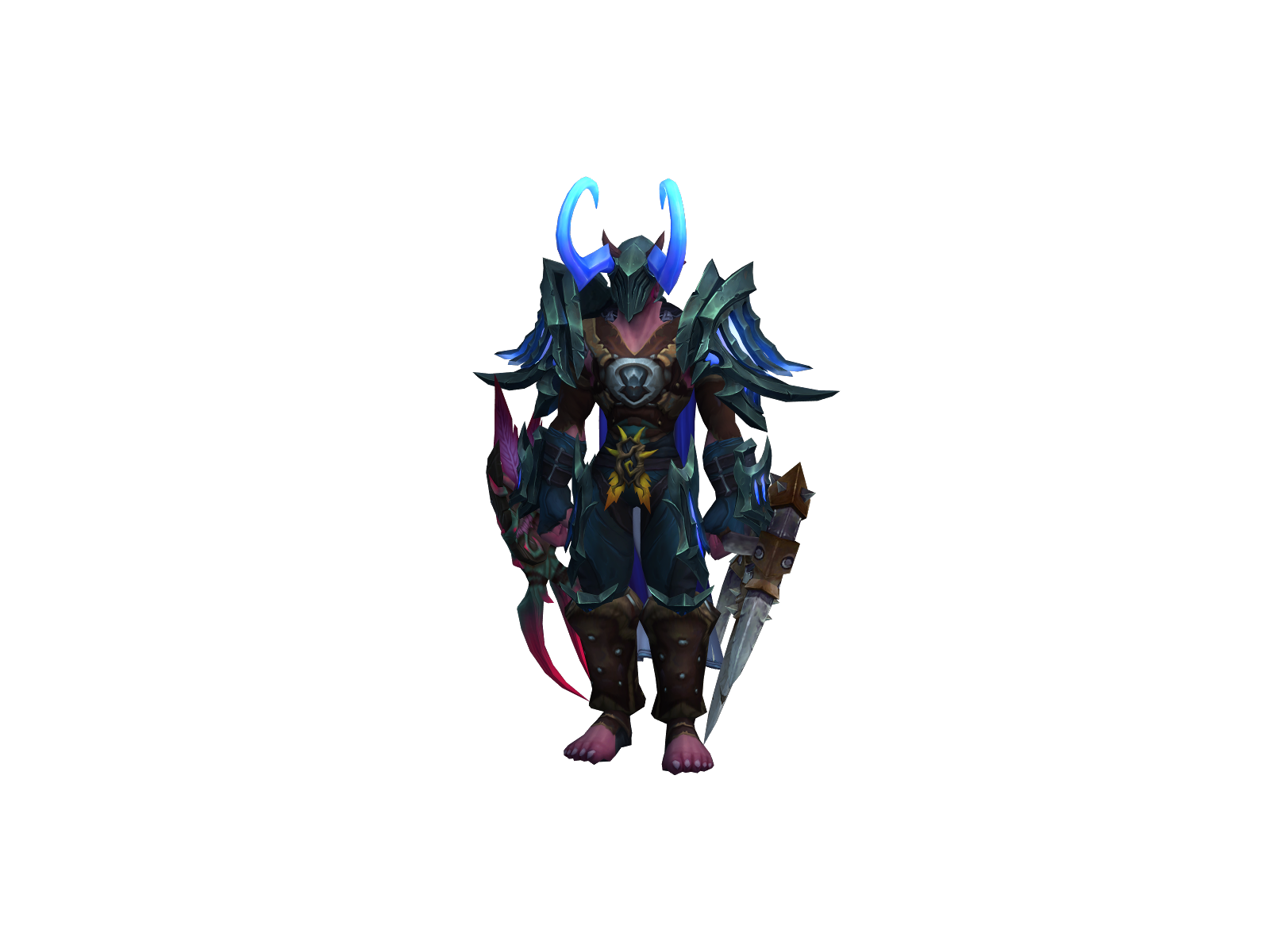 Warhunters 3D character render