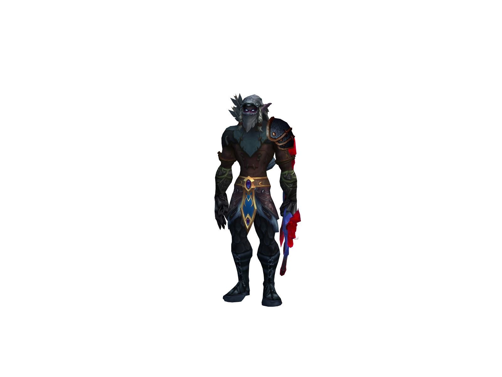 Preyborn 3D character render