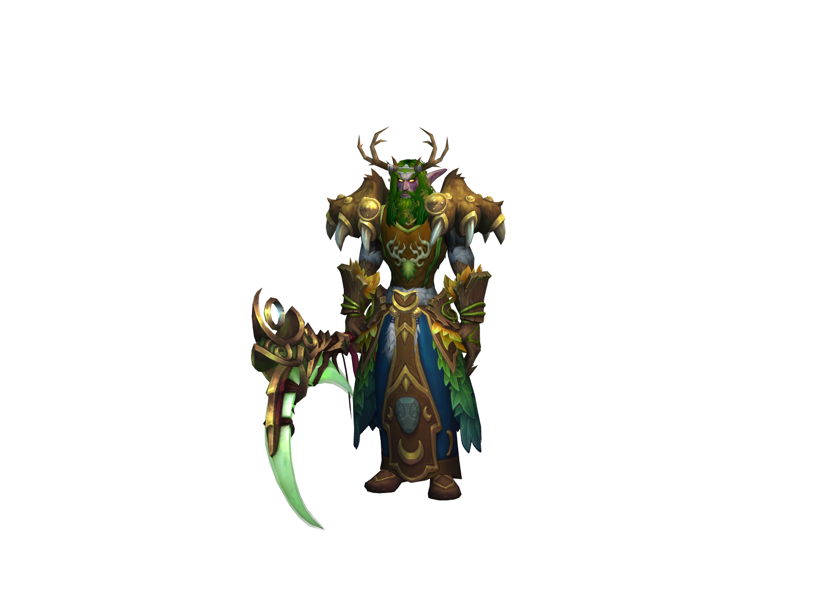 Moonstrider 3D character render