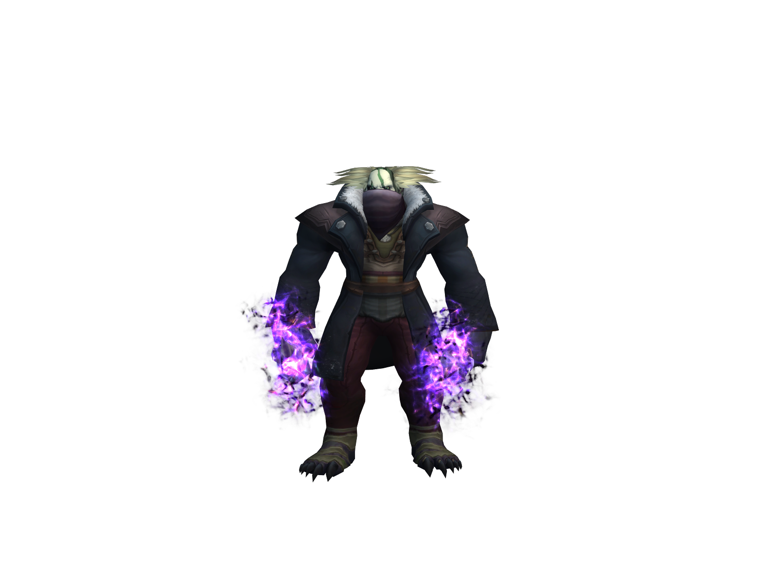 Xerve 3D character render