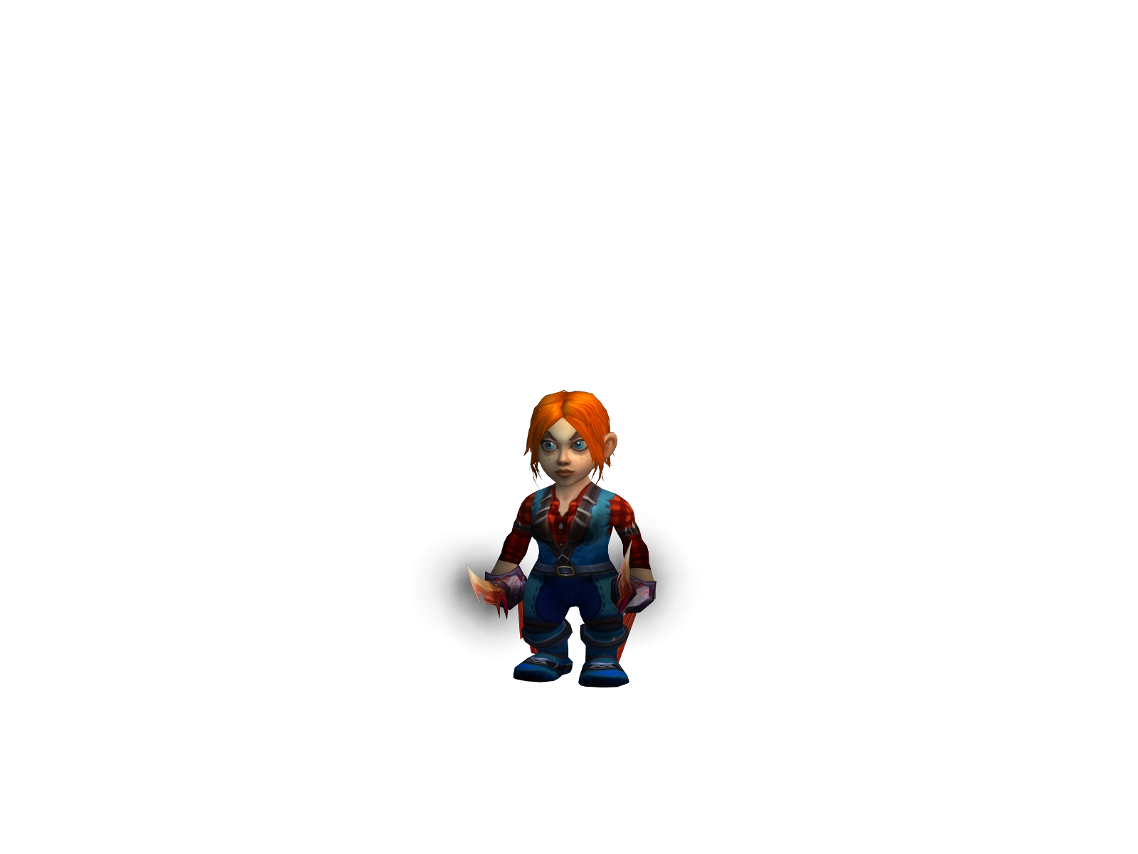 Littlechucky 3D character render