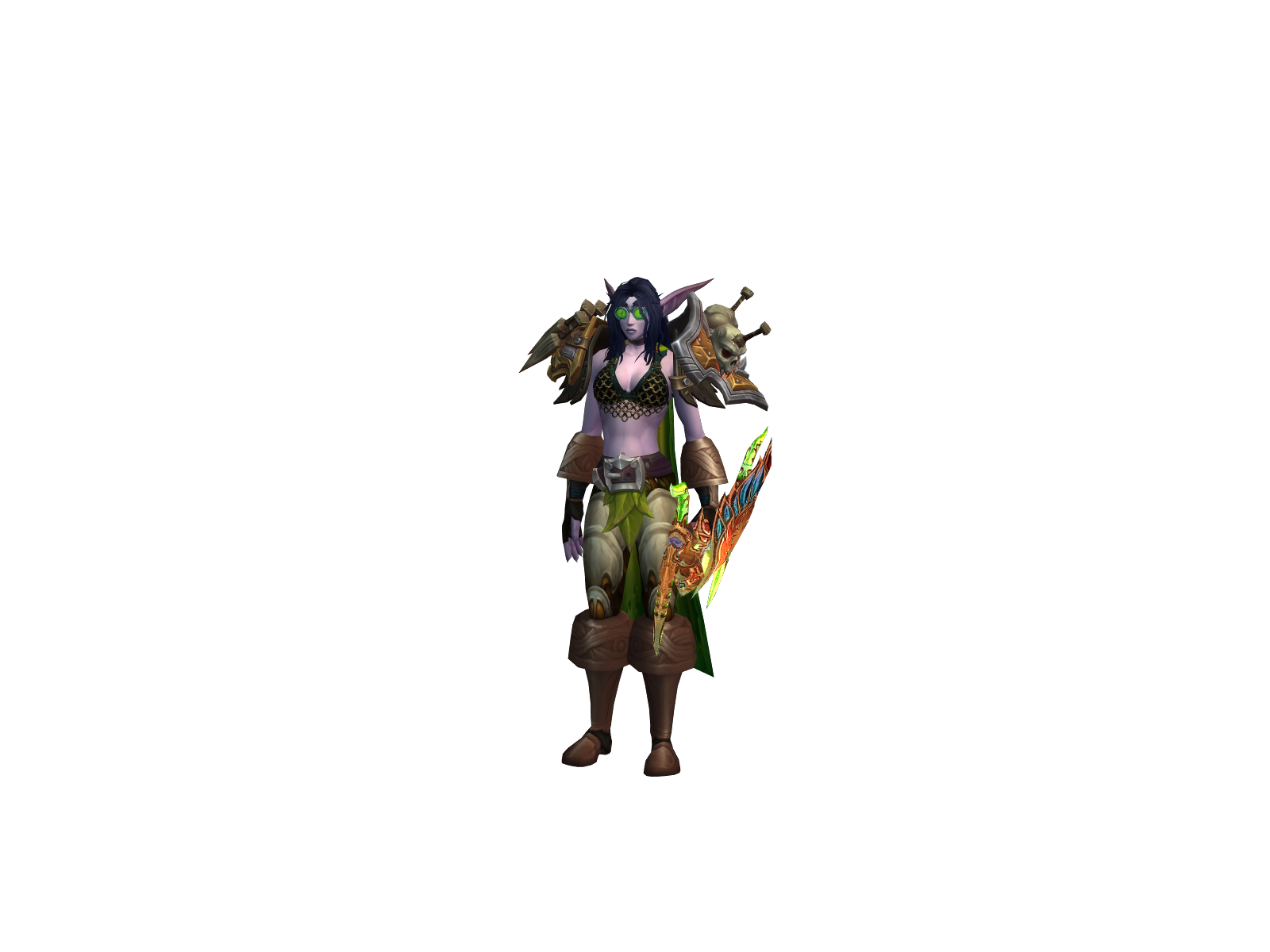 Babz 3D character render