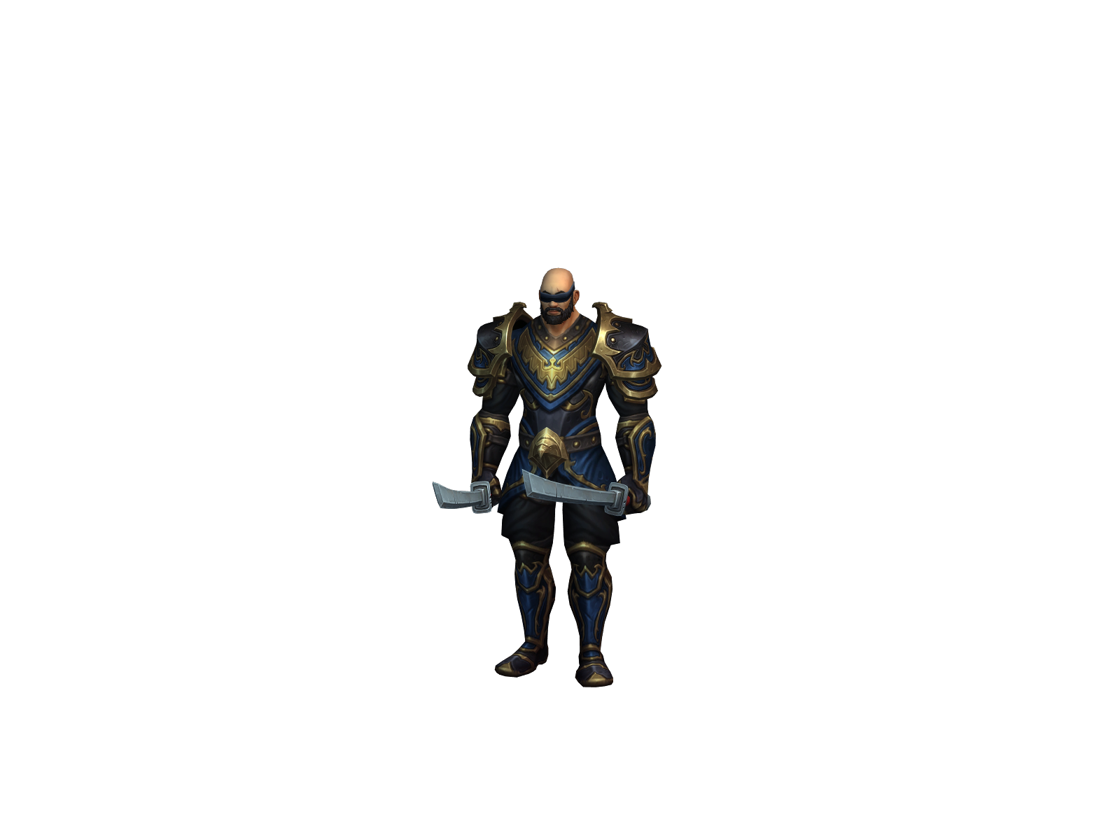 Gothimar 3D character render