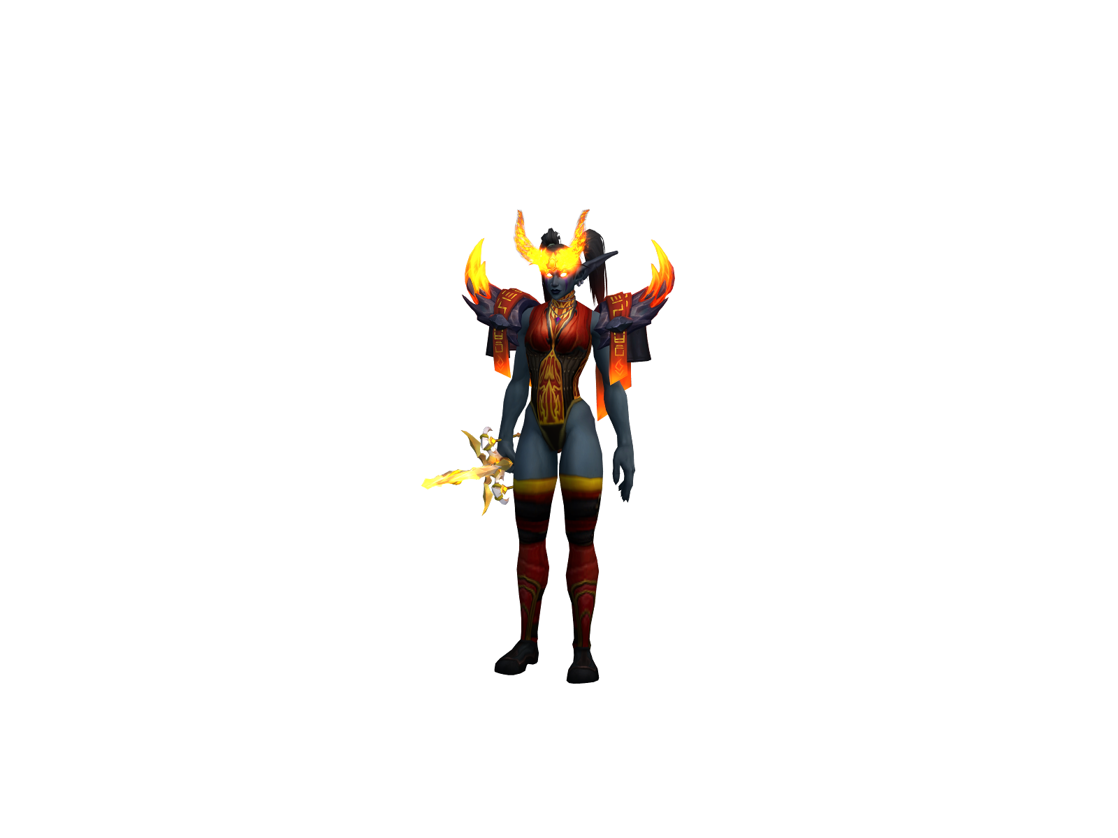 Evilxpriest 3D character render