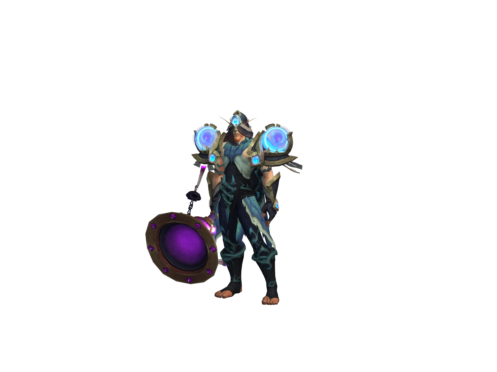 Mazotoran 3D character render