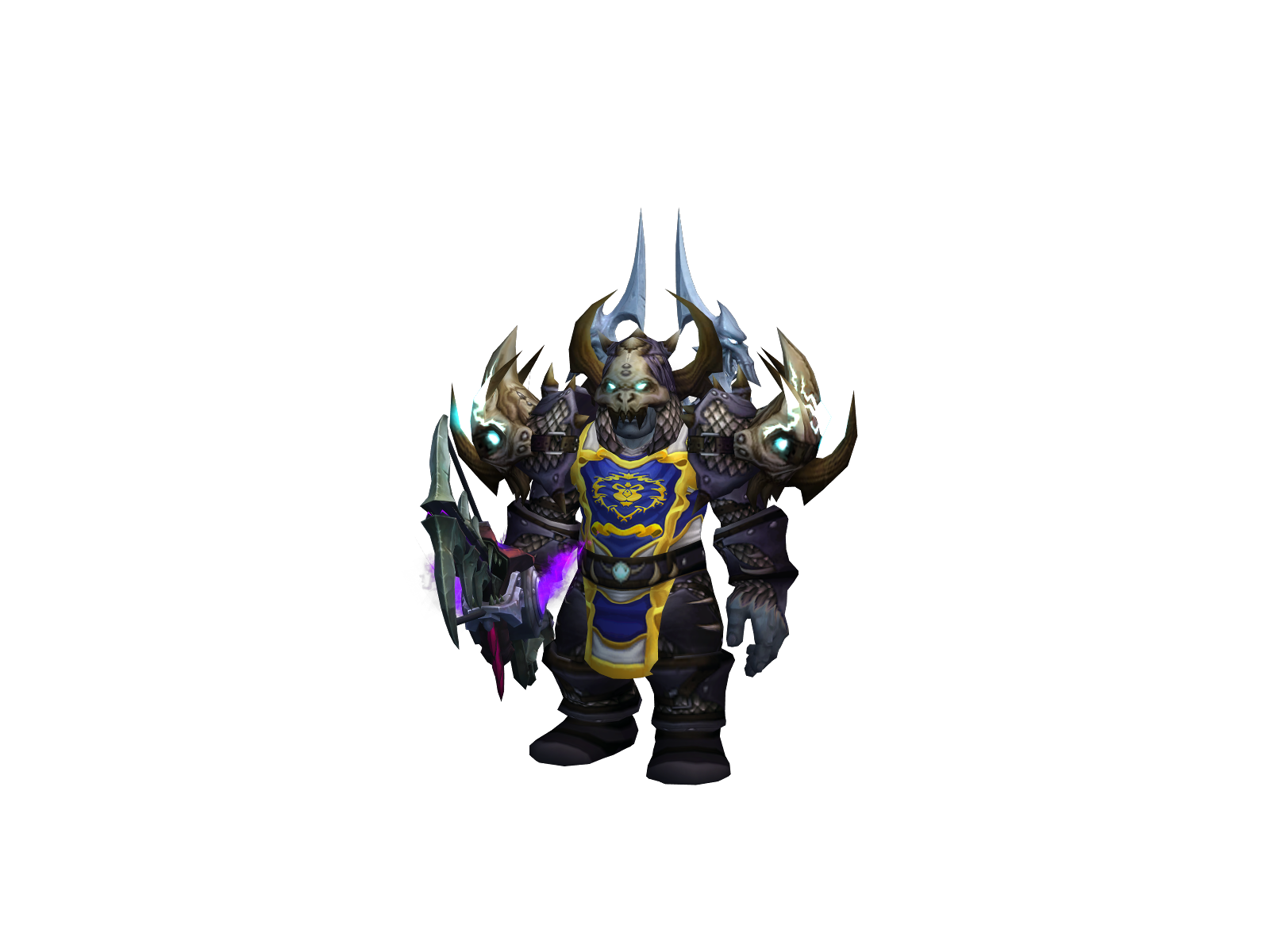 Skuggii 3D character render