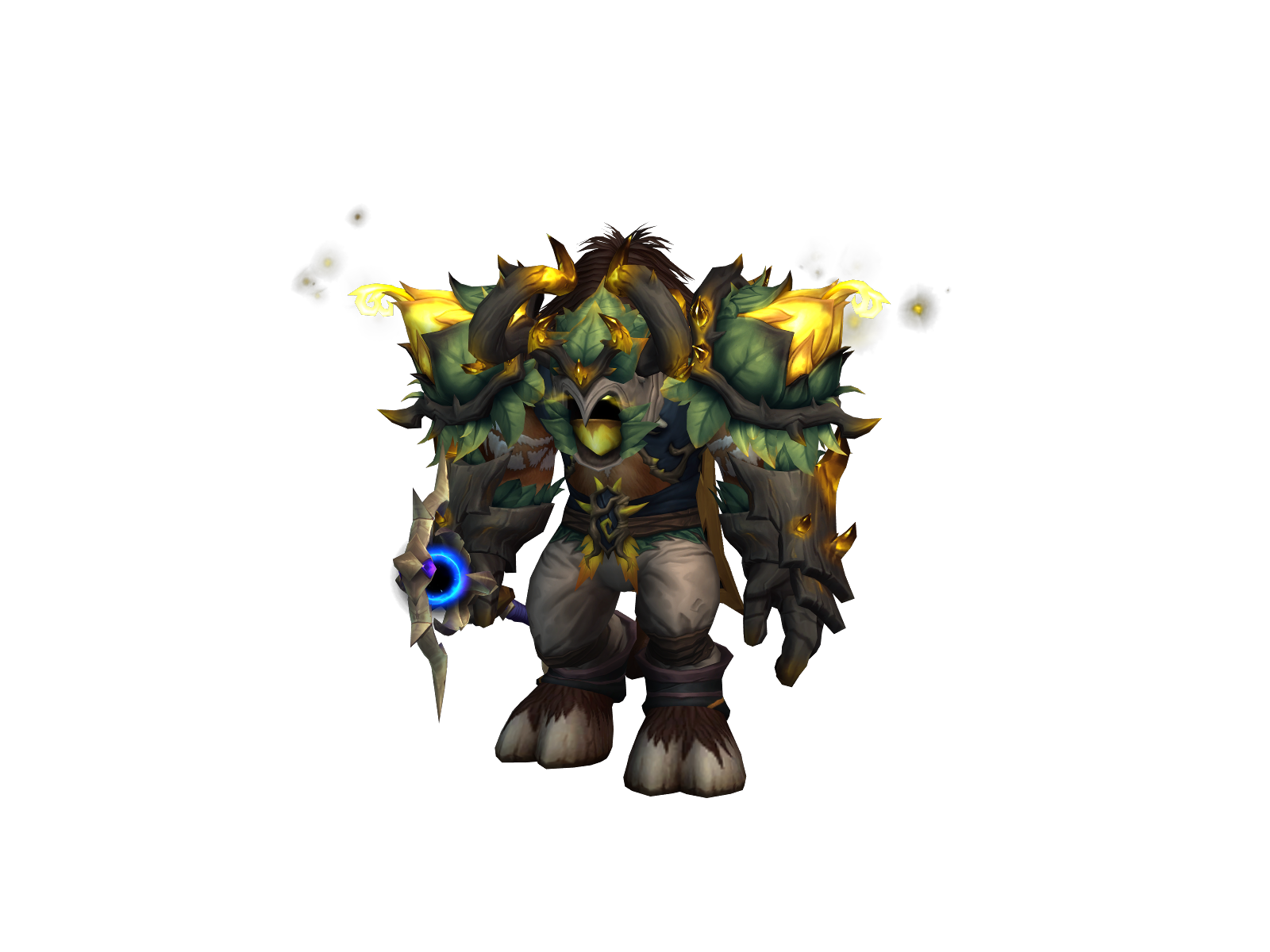 Tevent 3D character render