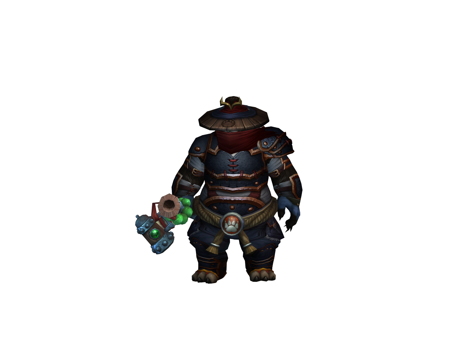 Patadejade 3D character render
