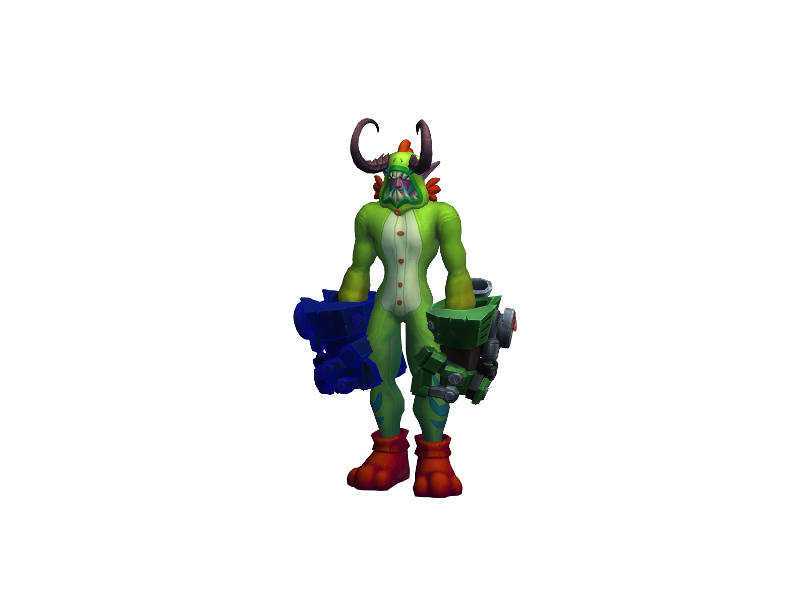 Salviawarior 3D character render