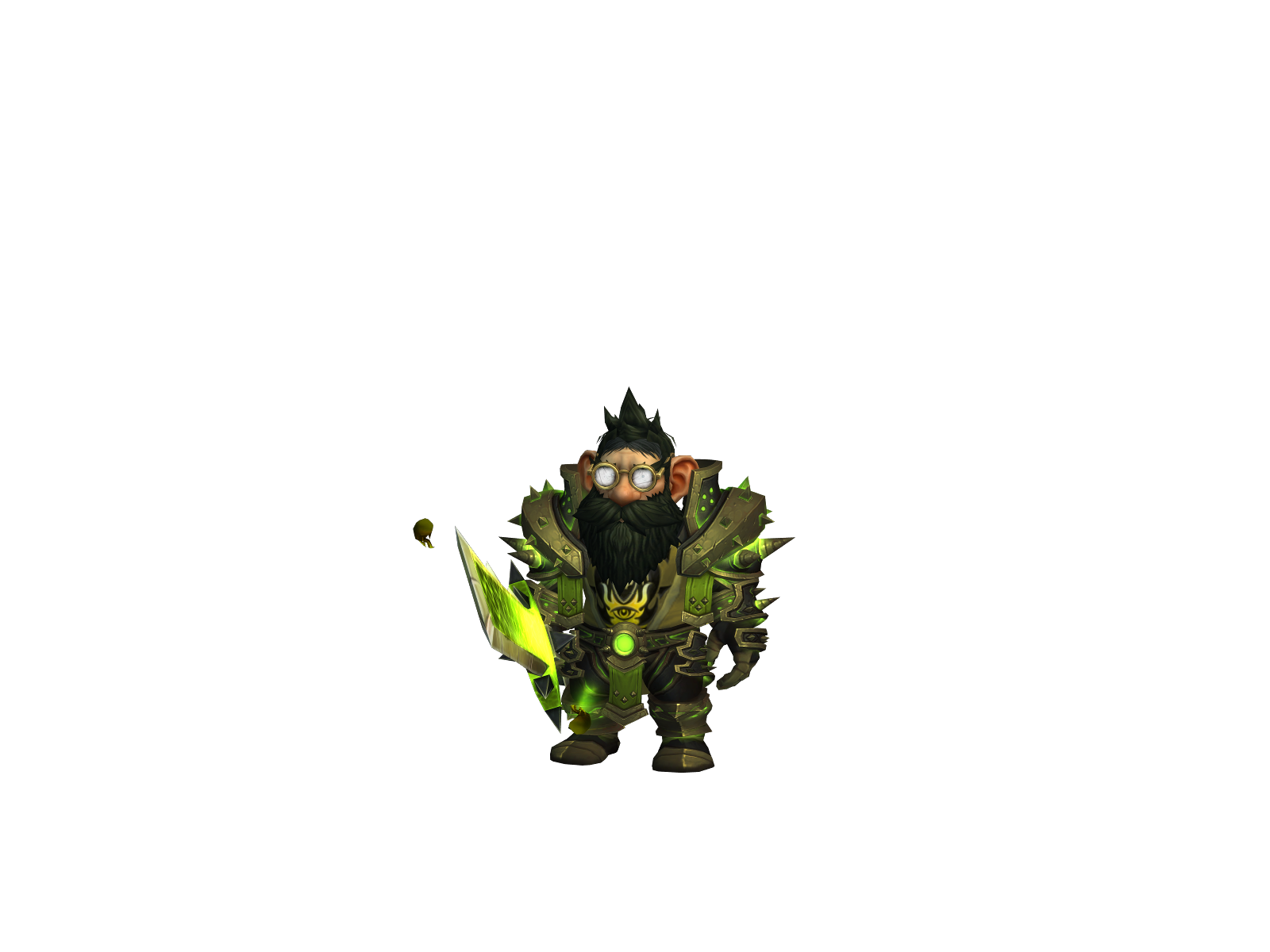 Wølven 3D character render