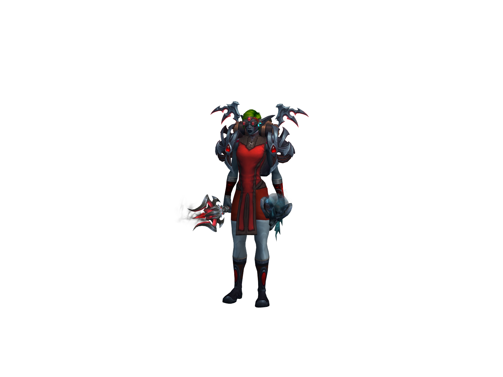 Sugarfreak 3D character render