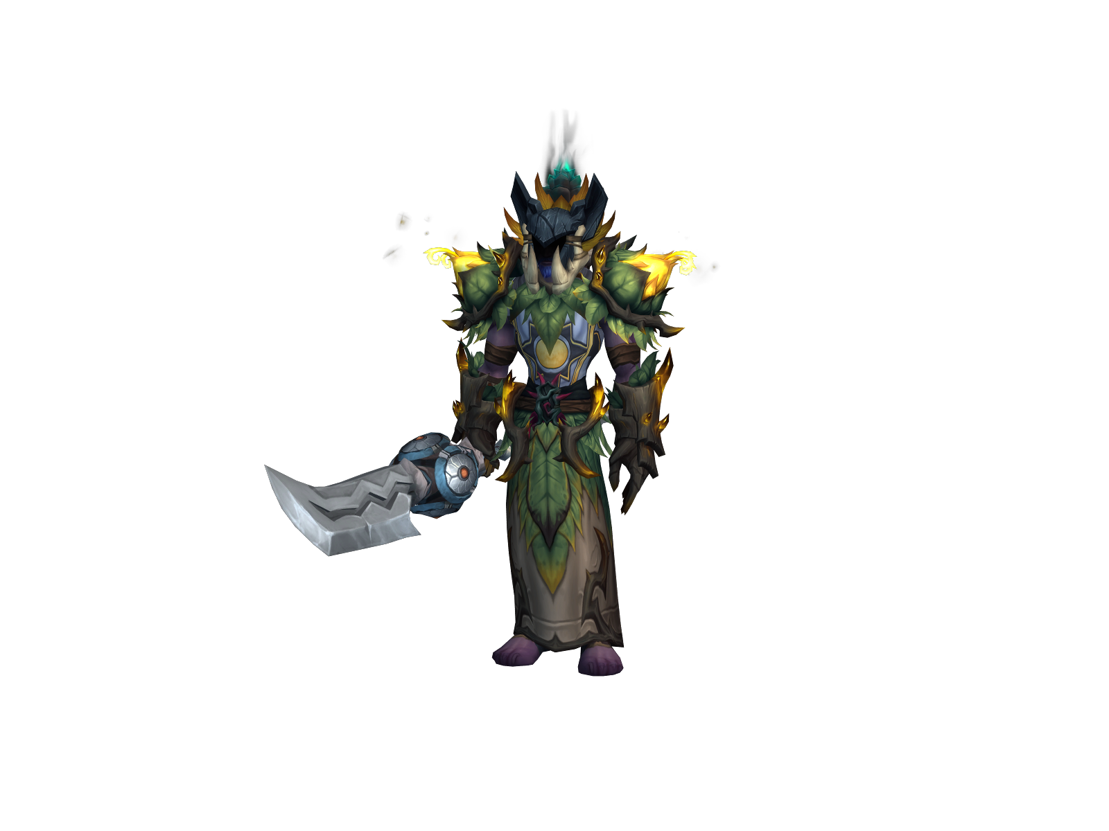 Catmantree 3D character render