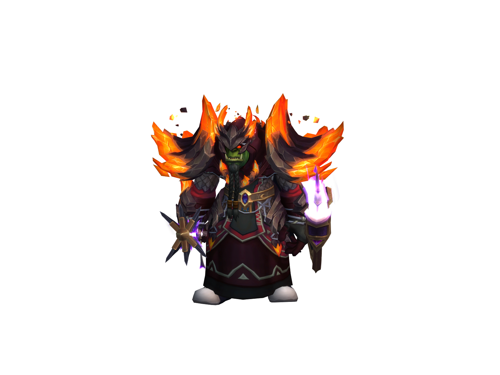 Drachbeard 3D character render