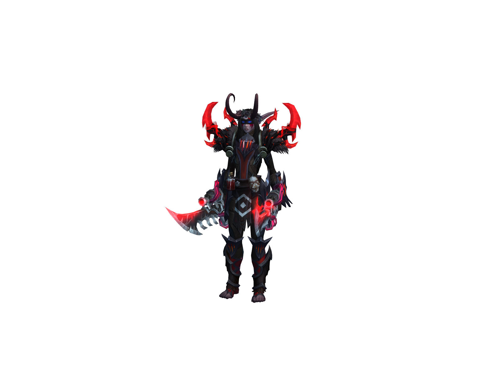 Zydark 3D character render