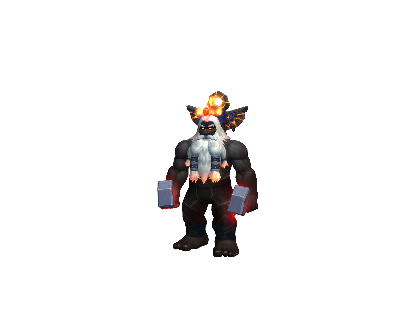 Forlorne 3D character render