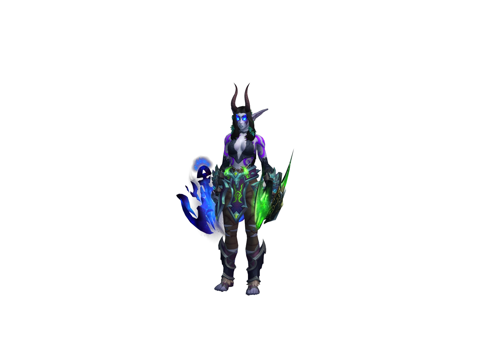 Darklament 3D character render