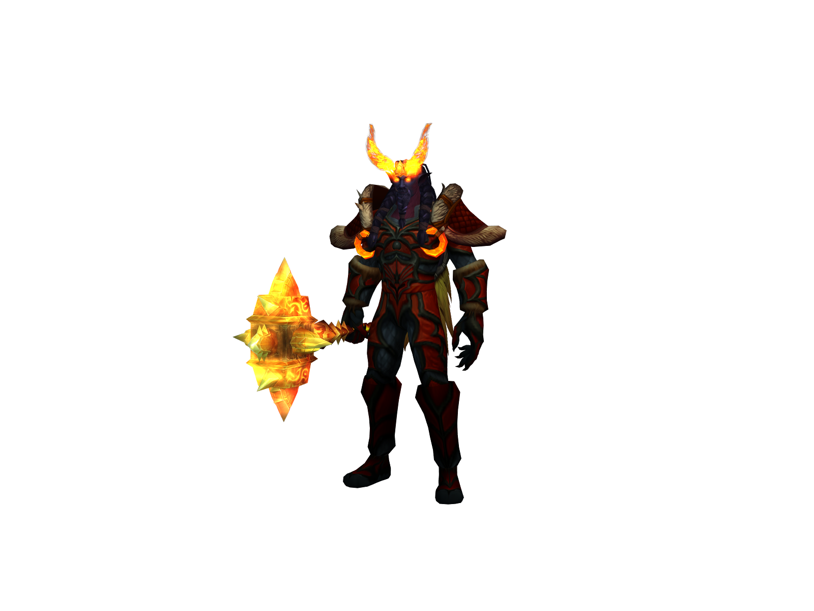 Zebus 3D character render