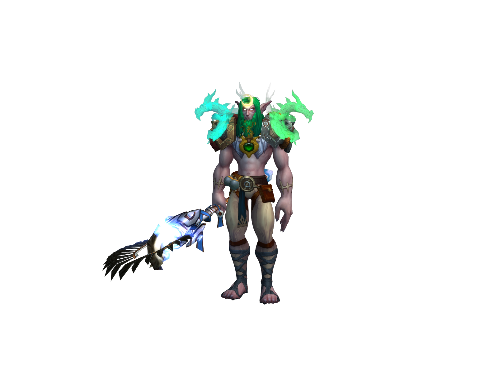Monkzhuo 3D character render