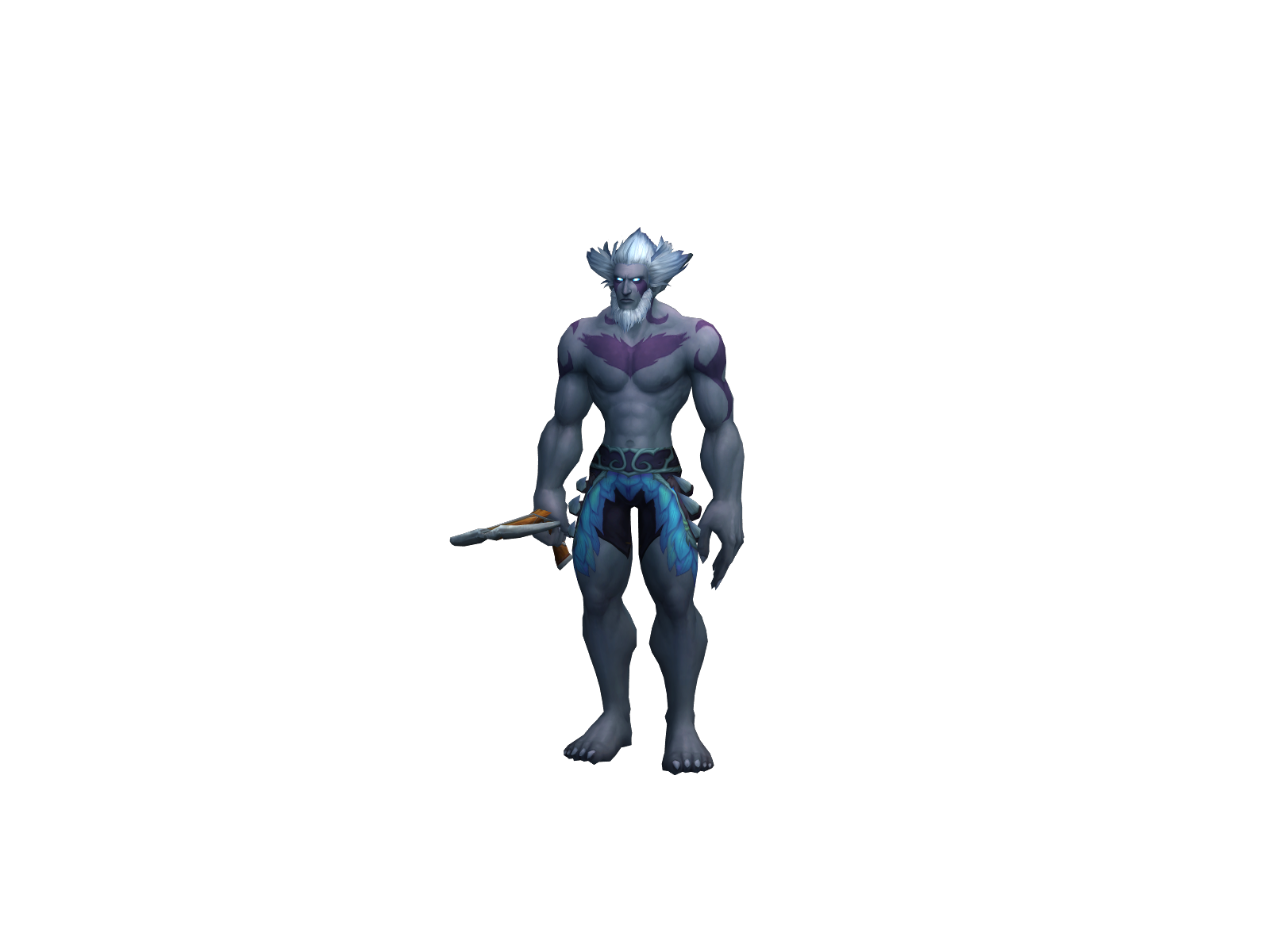 Dår 3D character render