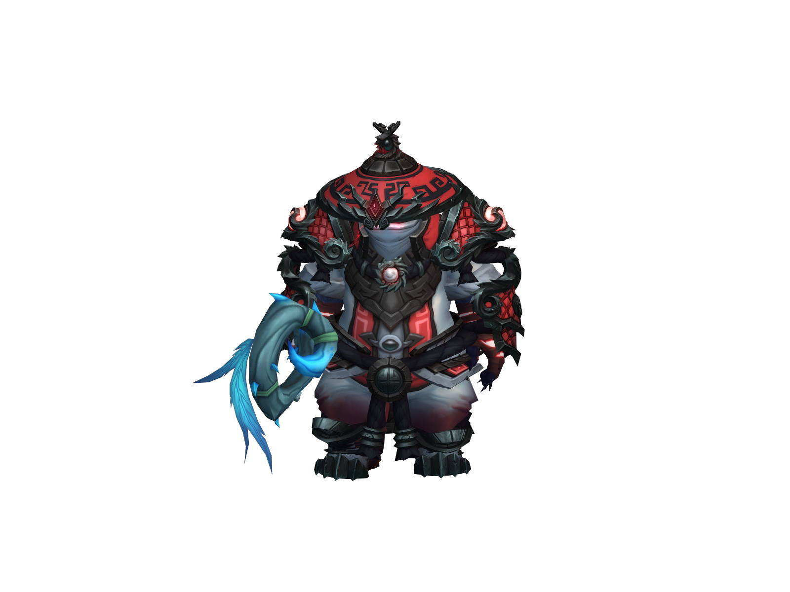 Dudumonk 3D character render
