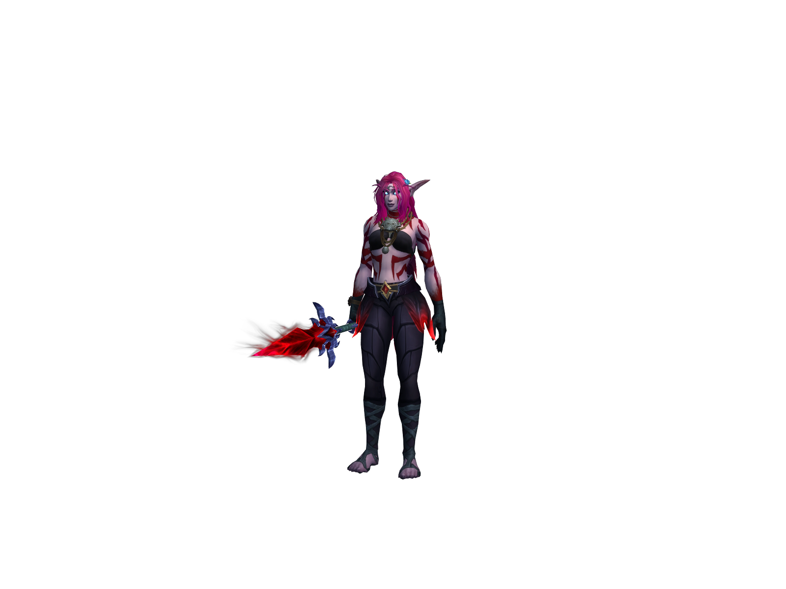 Hiysha 3D character render