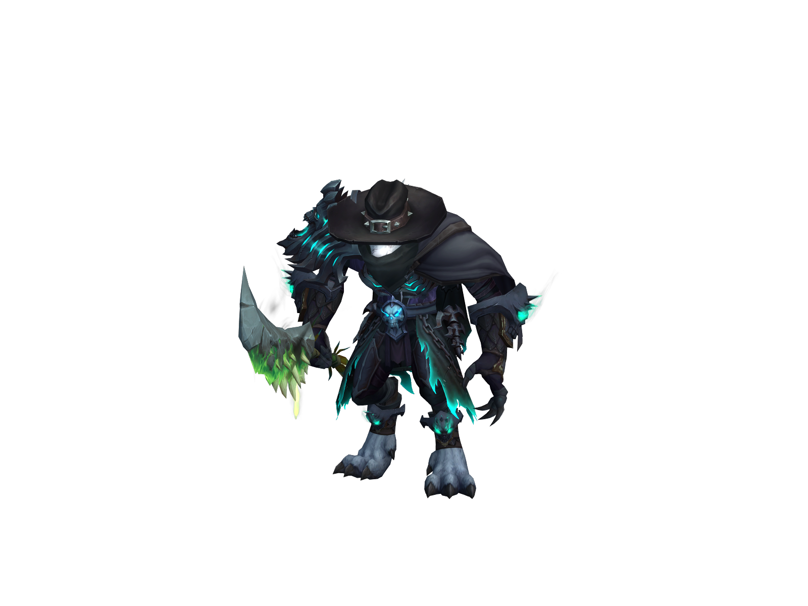 Litheron 3D character render