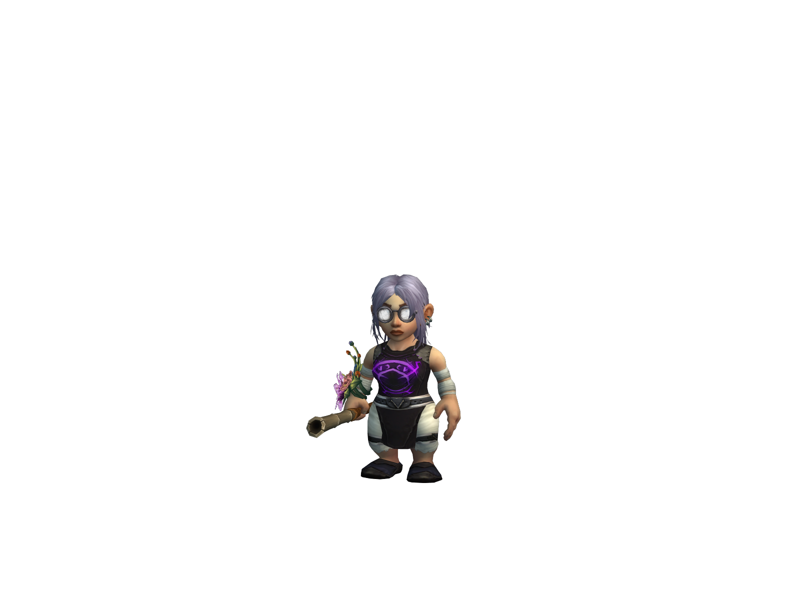 Brecio 3D character render