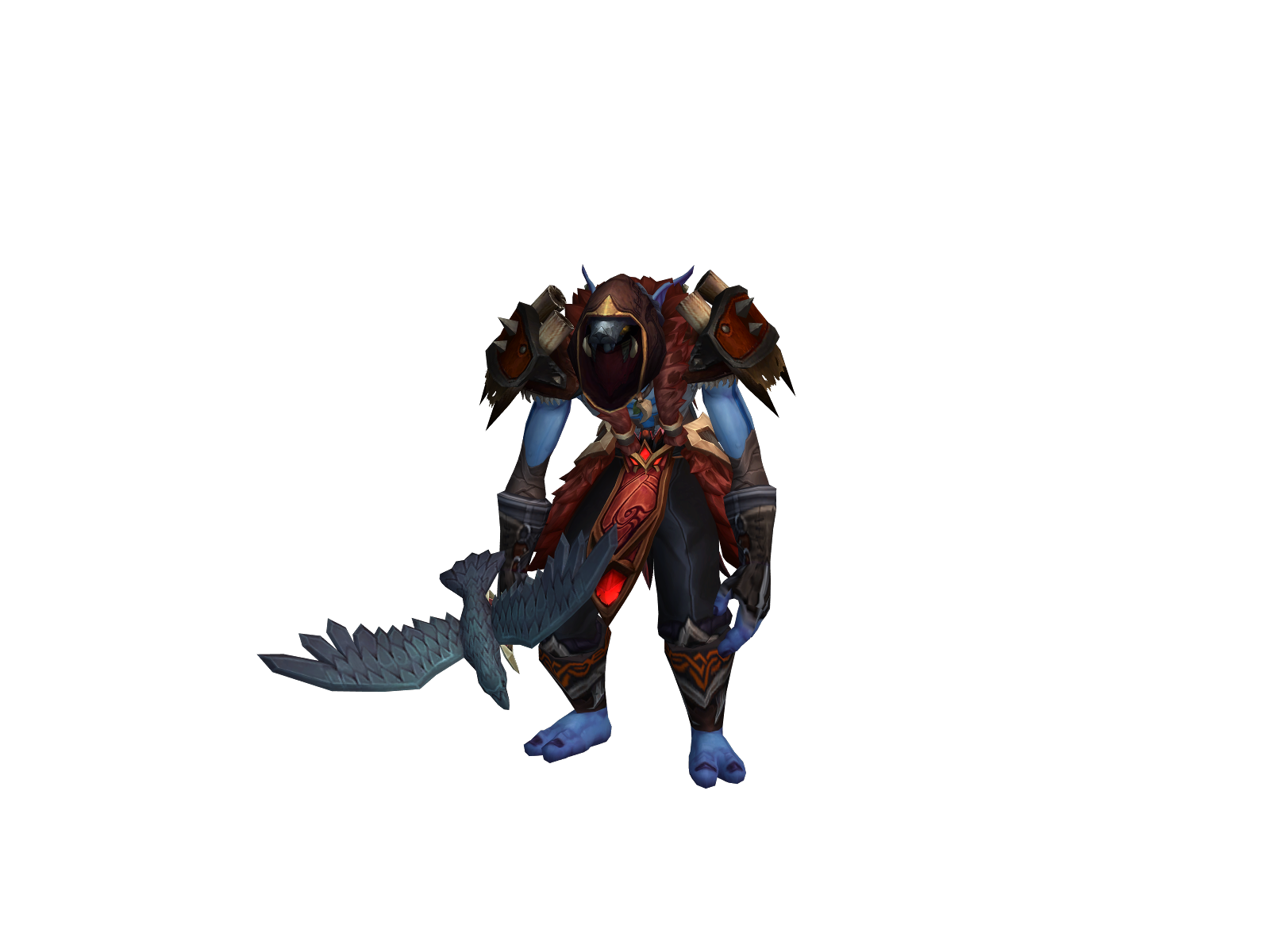 Poonham 3D character render