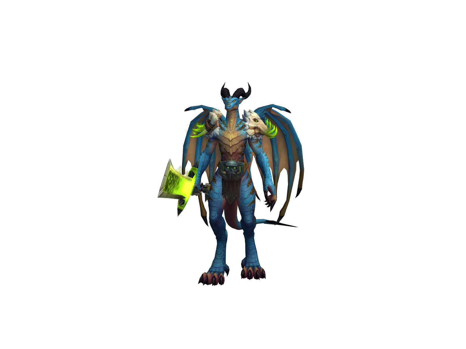 Büffy 3D character render