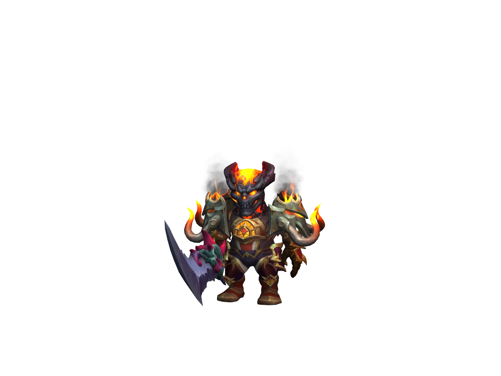 Barbellrow 3D character render