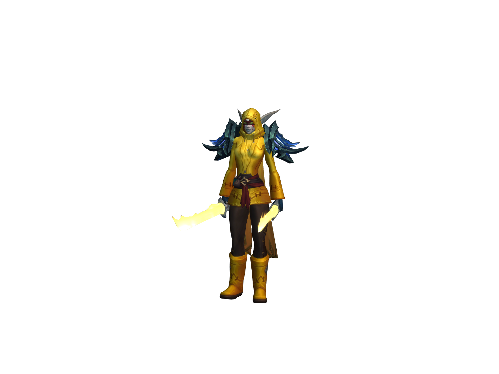 Maldemon 3D character render