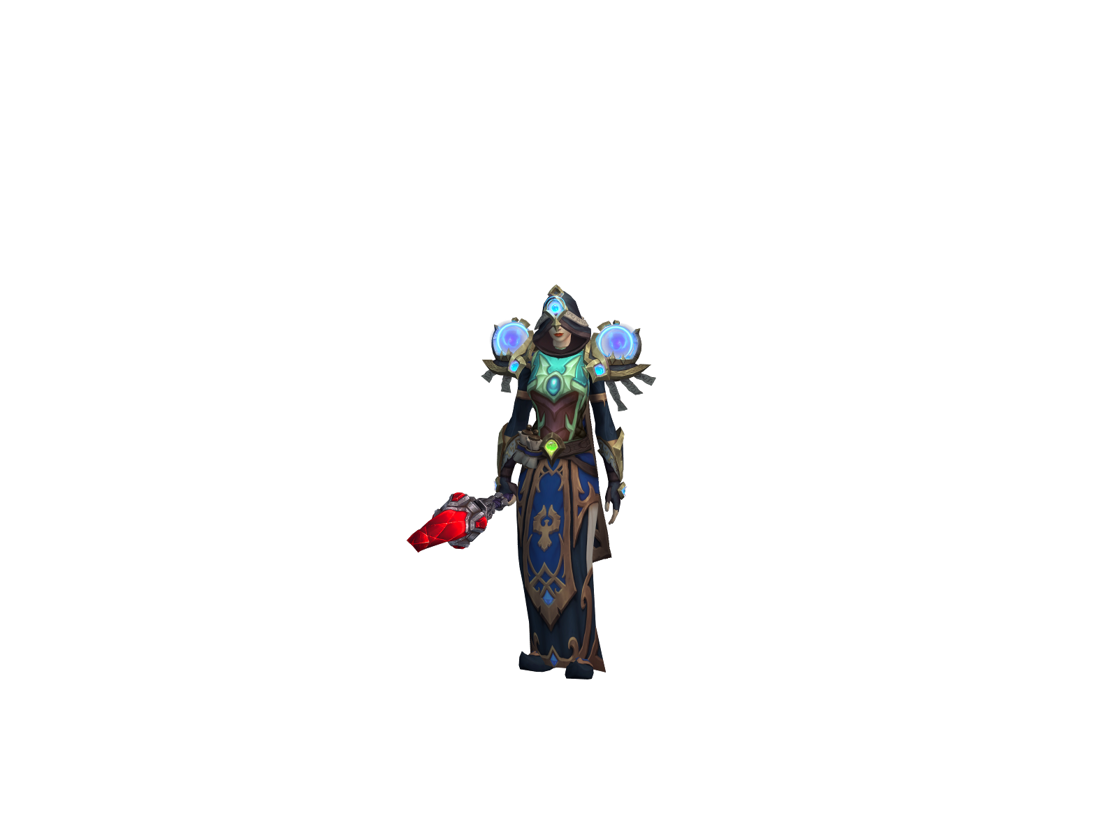 Arcaniius 3D character render