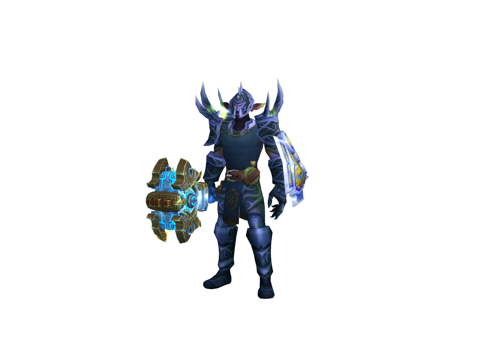 Taratotem 3D character render