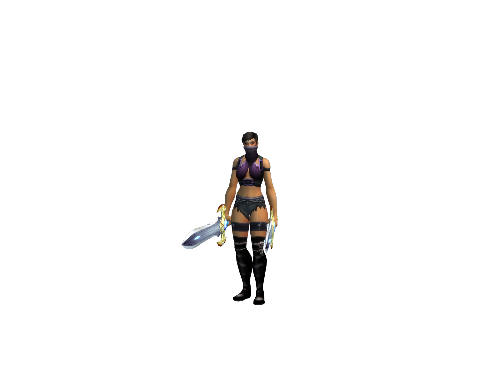Ndg 3D character render