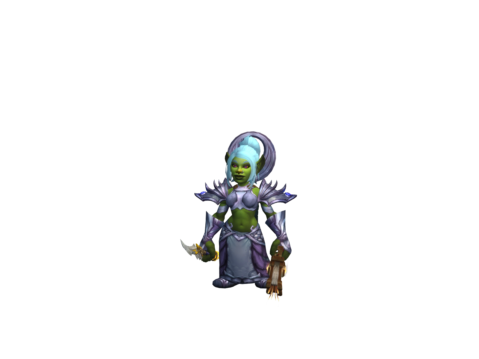 Lucylefleur 3D character render