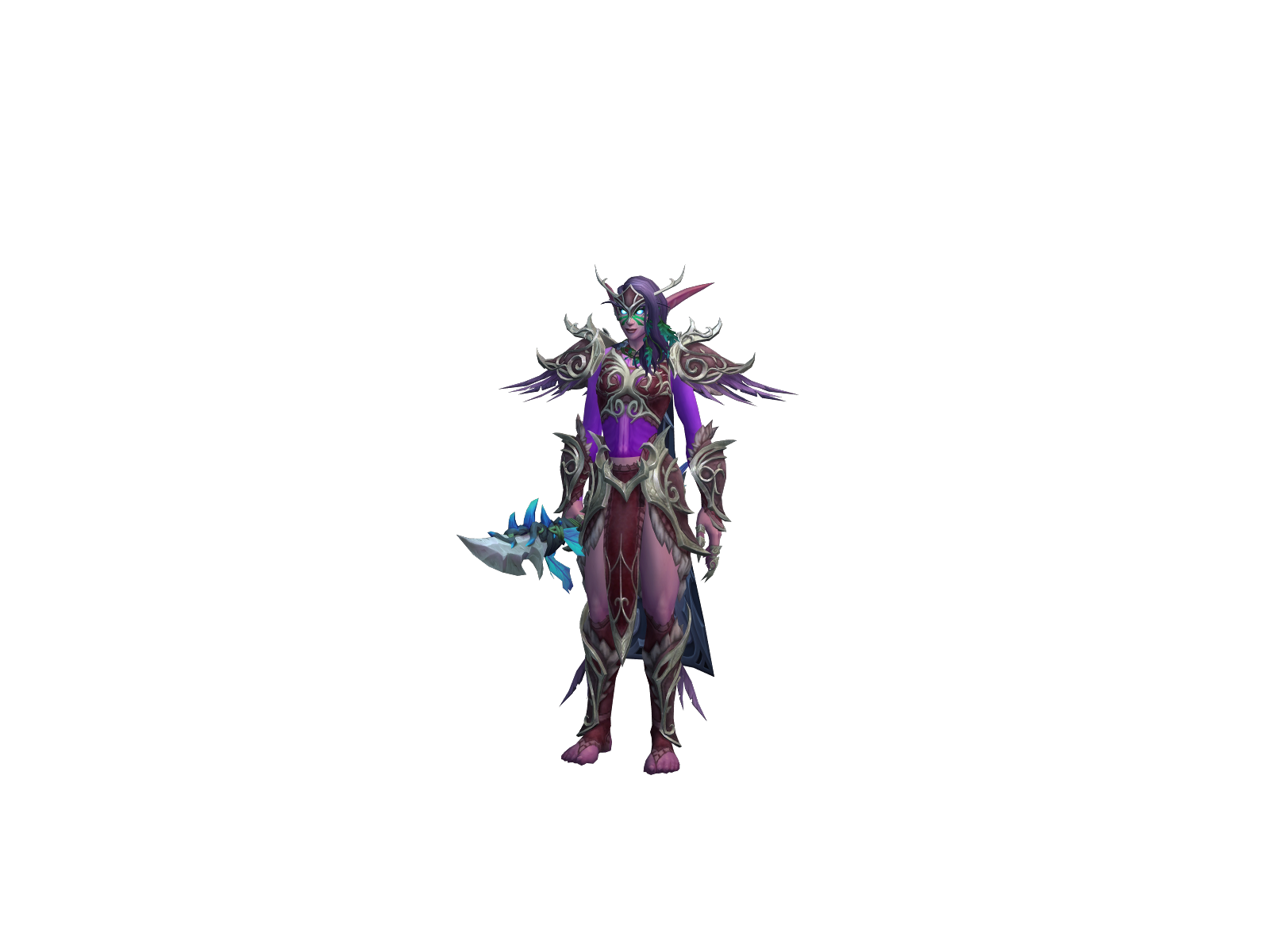 Izaleth 3D character render